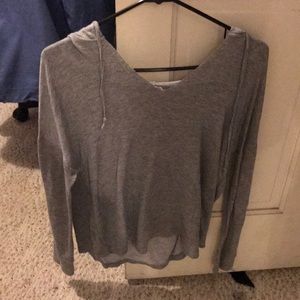 grey pullover